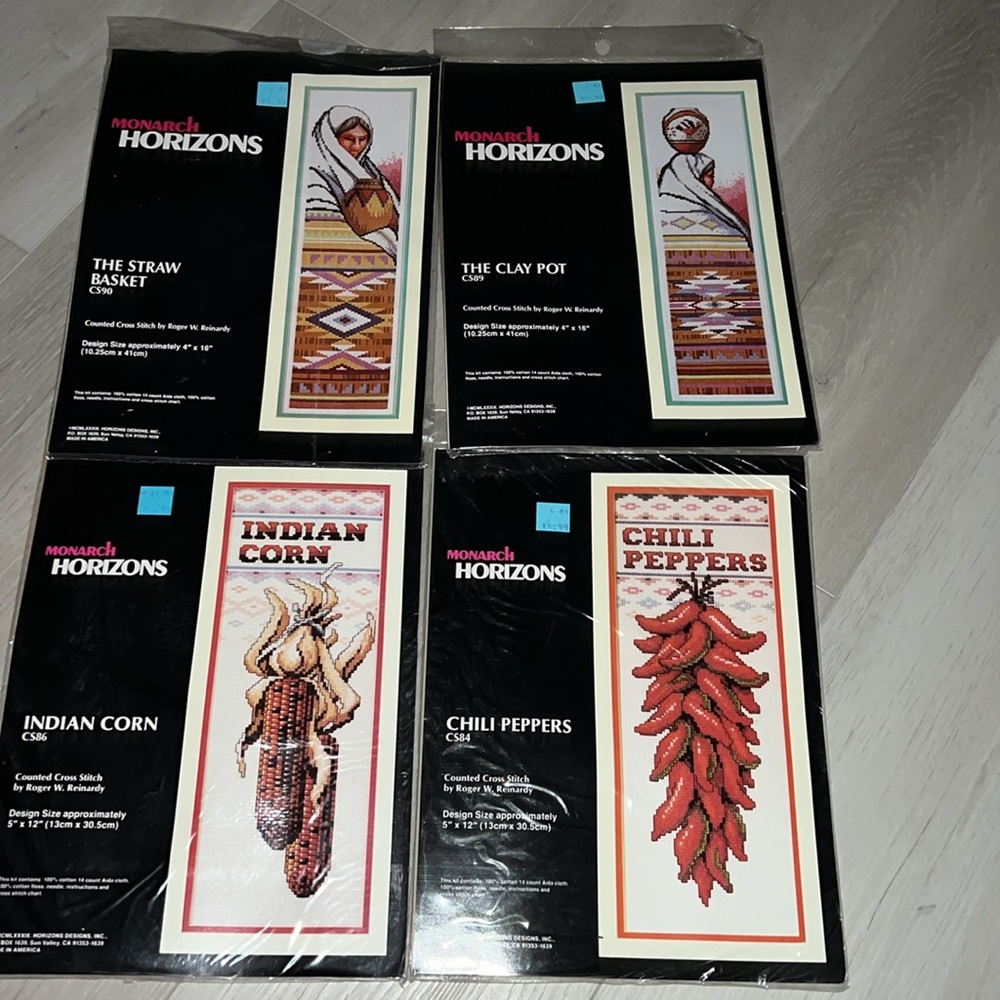 NWT Counted Cross Stitch Kits